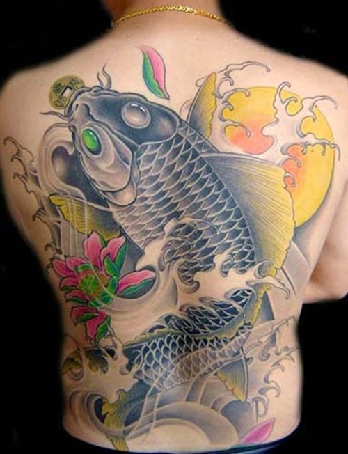鲤鱼纹身