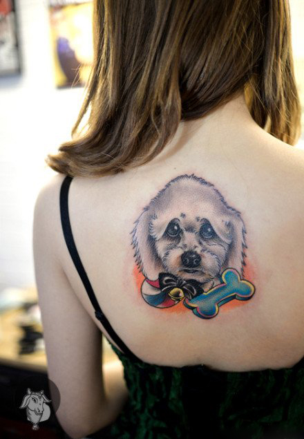 生肖纹身大全:属狗的人纹身什么好?26幅图案推荐